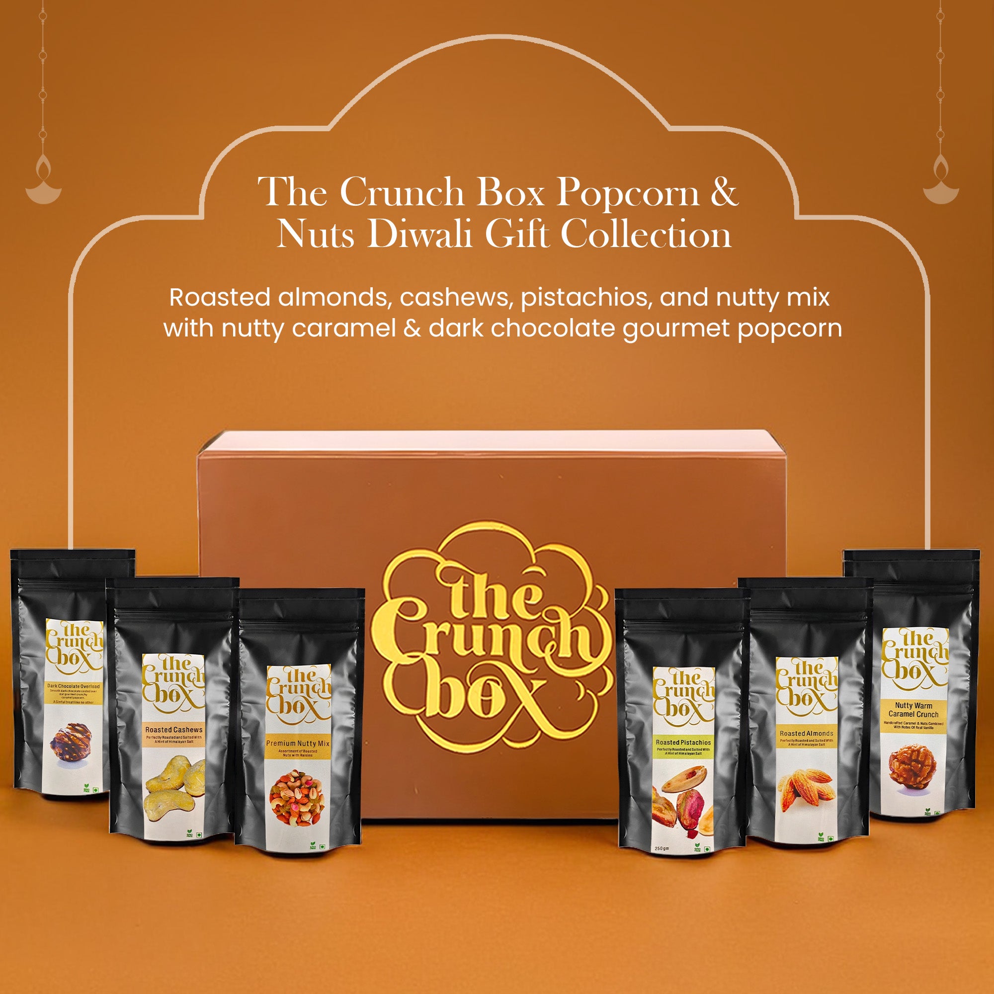Roasted Nuts & Popcorn Diwali Gift Collection