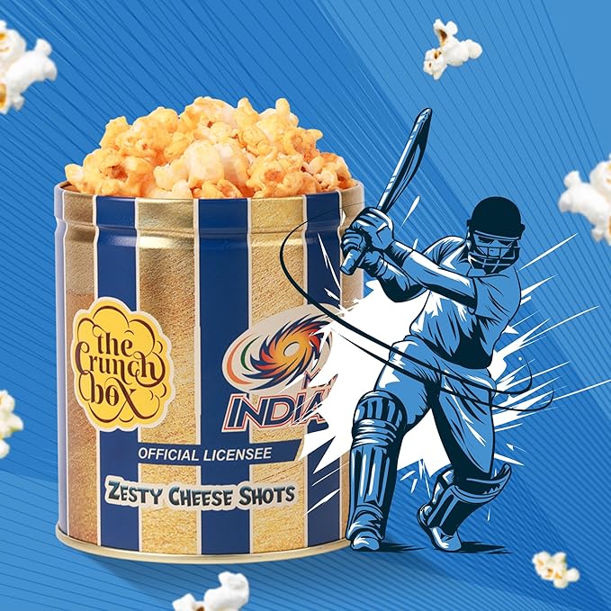 Smooth Caramel Swing Tin(490gms) & Tangy Zesty Cheese Shots Tin(150gms) - Large Tin Combo